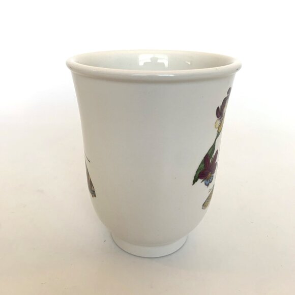 Portmeirion Coffee Tea Cup Mug The Botanic Garden Viola Tricolor Butterfly 1818 - Picture 10 of 13